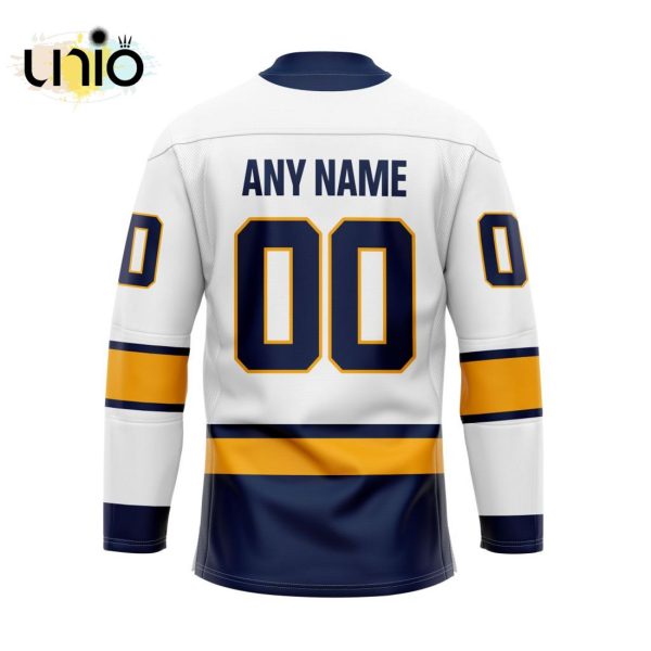 Custom Erie Otters Away Hockey Jersey