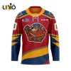 Custom Erie Otters Mix Home And Retro Hockey Jersey