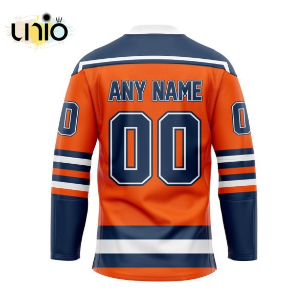 Custom Flint Firebirds Reverse Retro Pattern Hockey Jersey