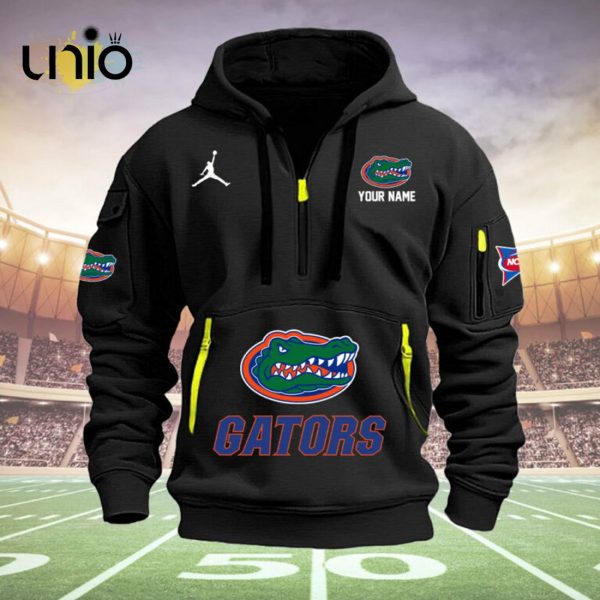 Custom Florida Gators Football NCAA Black Hoodie