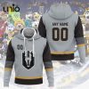 Custom Henderson Silver Knights 2024 AHL White Hoodie 3D