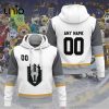 Custom Henderson Silver Knights 2024 AHL Grey Hoodie 3D