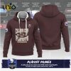 Custom Hershey Bears 2024 AHL Playoffs White Hoodie 3D