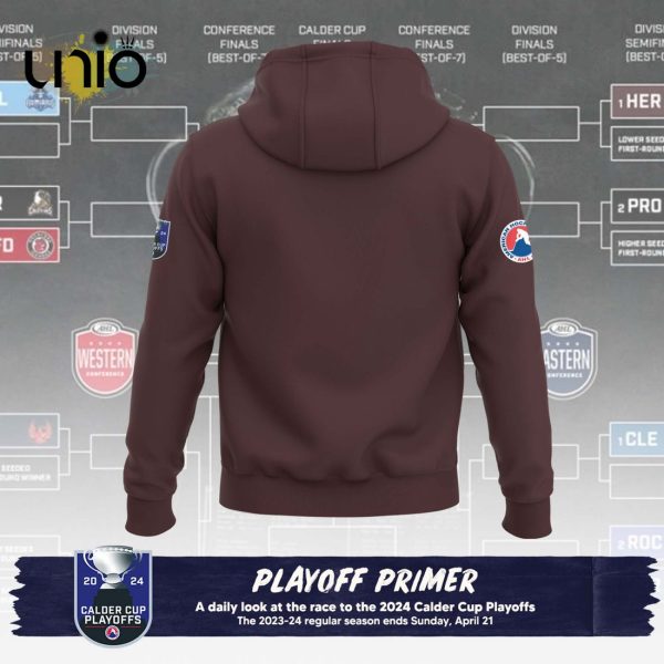 Custom Hershey Bears 2024 AHL Playoffs Primer Hoodie 3D