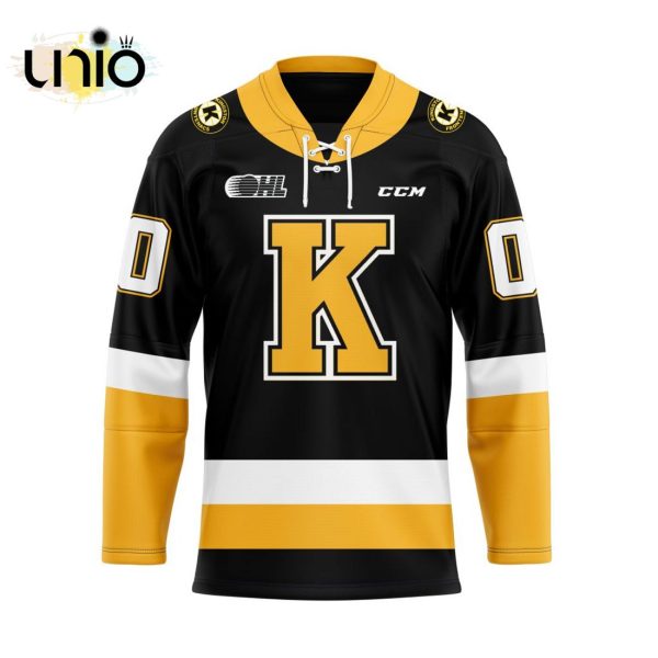 Custom Kingston Frontenacs Home Hockey Jersey