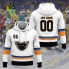 Custom Manitoba Moose 2024 AHL Black Hoodie 3D