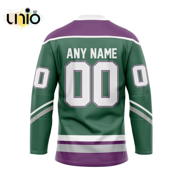 Custom London Knights Reverse Retro Pattern Hockey Jersey