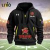 Custom Iowa Hawkeyes Football NCAA Navy Hoodie