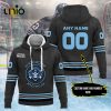 Custom Milwaukee Admirals 2024 AHL Navy Hoodie 3D