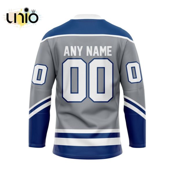 Custom Mississauga Steelheads Reverse Retro Pattern Hockey Jersey