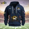 Custom Winnipeg Jets Football NCAA Navy Hoodie