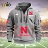 Custom Nebraska Cornhuskers Football NCAA Navy Hoodie