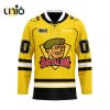 Custom North Bay Battalion Mix Home And Retro Hockey Jersey