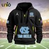 Custom North Carolina Tar Heels Football NCAA Grey Hoodie