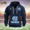 Custom North Carolina Tar Heels Football NCAA Grey Hoodie