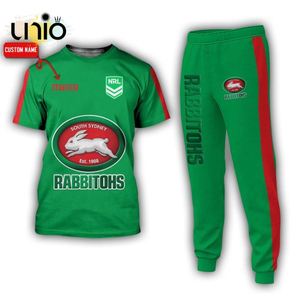 Custom NRL South Sydney Rabbitohs Sport Hoodie, Jogger Limited Edition