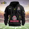 Custom Ohio State Buckeyes Football NCAA Grey Hoodie