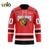 Custom Owen Sound Attack Away Hockey Jersey