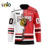 Custom Ottawa 67’s Mix Home And Away Hockey Jersey