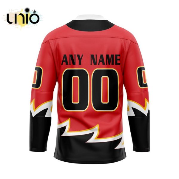 Custom Owen Sound Attack Reverse Retro Pattern Hockey Jersey