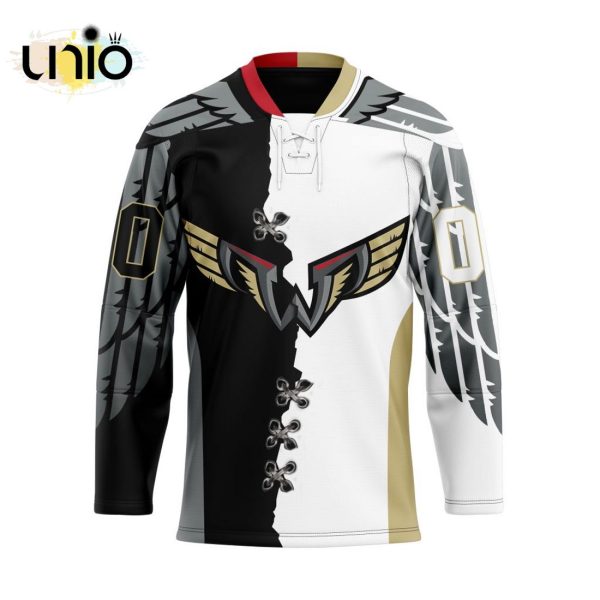 Custom Philadelphia Wings Mix Home And Away Team Hockey Jersey