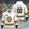 Custom Providence Bruins Play offs Black Hoodie 3D