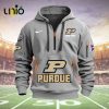 Custom Purdue Boilermakers Football NCAA Navy Hoodie