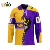 Custom San Diego Seals Mix Home And Away Team Hockey Jersey