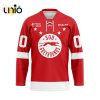 Custom Sudbury Wolves Away Hockey Jersey