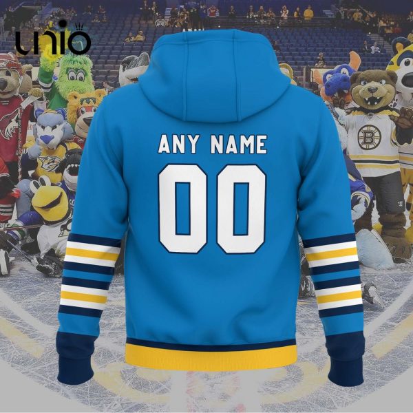 Custom Springfield Thunderbirds 2024 AHL Blue Hoodie 3D