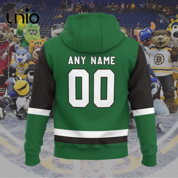 Custom Texas Stars 2024 AHL Green Hoodie 3D