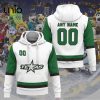 Custom Toronto Marlies 2024 AHL Black Hoodie 3D