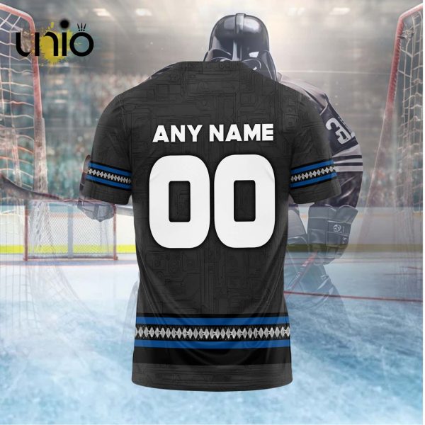 Custom Toronto Marlies 2024 AHL Black Hoodie 3D