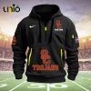 Custom USC Trojans Football NCAA Navy Hoodie