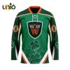 Custom Vancouver Warriors Mix Retro And Home Hockey Jersey