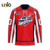 Custom Windsor Spitfires Away Hockey Jersey