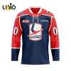 Custom Kingston Frontenacs Reverse Retro Pattern Hockey Jersey