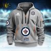 Custom Winnipeg Jets Football NCAA Black Hoodie