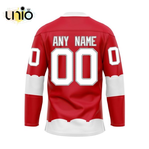 Detroit Red Wings – Special Heritage Hockey Jersey Concepts With Team Logo