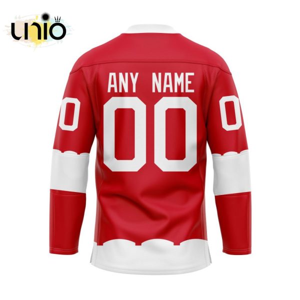 Detroit Red Wings – Special Heritage Hockey Jersey Concepts With Team Logo