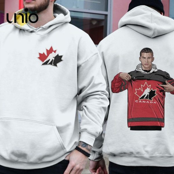 Double Signature_ Custom Image – Canada National Team Logo Hockey Jersey