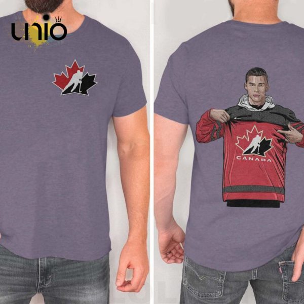 Double Signature_ Custom Image – Canada National Team Logo Hockey Jersey