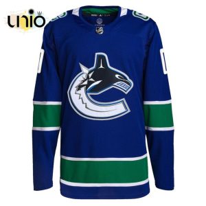 Vancouver Canucks Home Primegreen Pro Custom Hockey Jersey