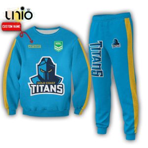 Custom NRL Gold Coast Titans Sport Hoodie, Jogger Limited Edition
