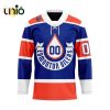 Double Signature_ Custom Image – USA’s National Team Logo Hockey Jersey