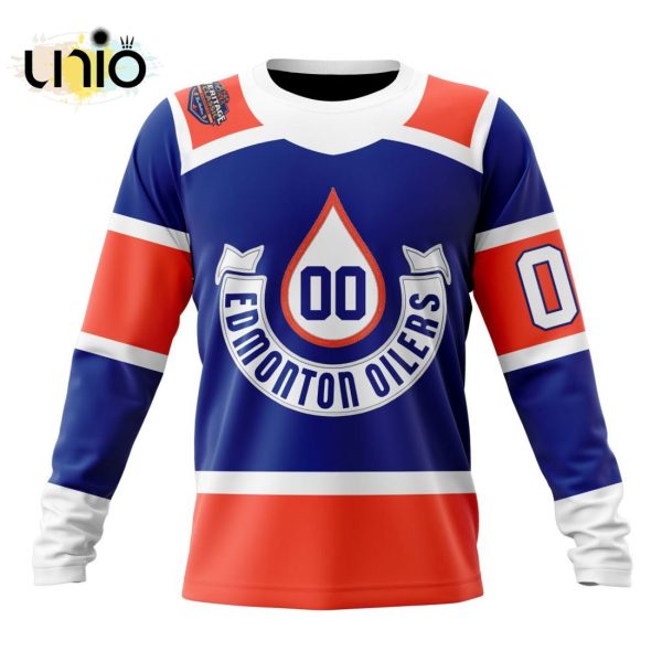 Edmonton Oilers Fanatics Branded Royal Premier Breakaway Hockey Jersey