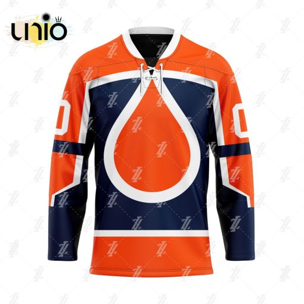 Edmonton Oilers Specialized Flying Jersey X Morden Stadium Hockey Jersey