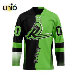 Custom Saskatchewan Rush Mix Home And Away Team Hockey Jersey