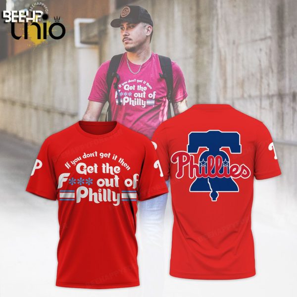 Get The Out Of Philadelphia Phillies Red Hoodie