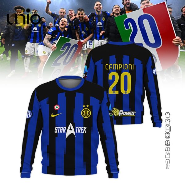 Inter Milan 2024 Campioni D’Italia Limited Clothes Hoodie